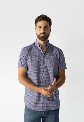 Poplin-overhemd-met-geometrisch-patroon