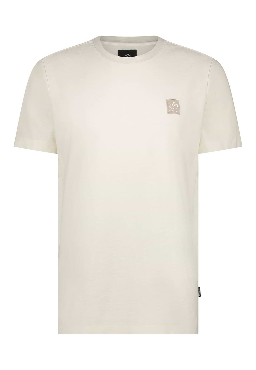 T-shirt-van-zware-jerseystof-met-slubs
