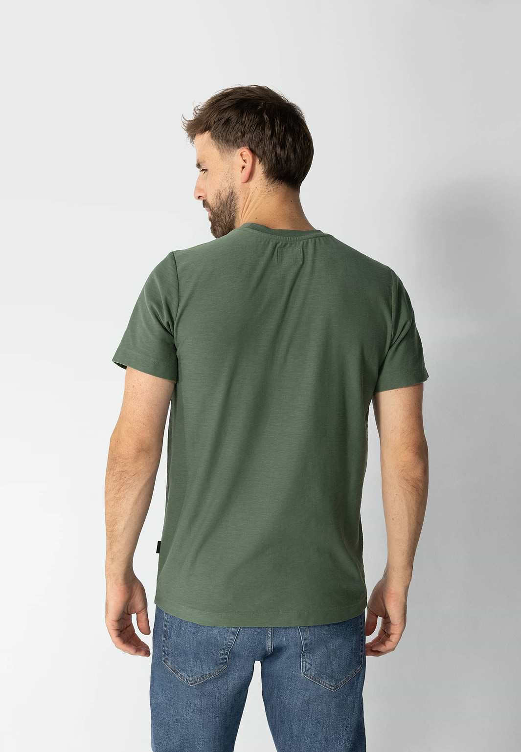 T-shirt-van-zware-jerseystof-met-slubs