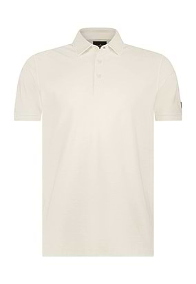 Polo-van-zware-jerseystof-met-slubs