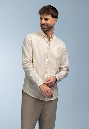 Linnenmix-overhemd-met-streepmotief