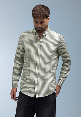 Linnenmix-overhemd-met-streepmotief