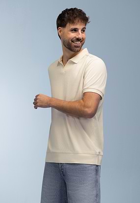 Jersey-polo-met-korte-mouw