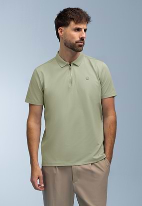 Jersey-polo-met-halve-rits
