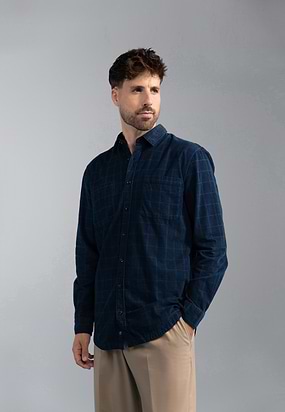 Overhemd-met-ruitpatroon