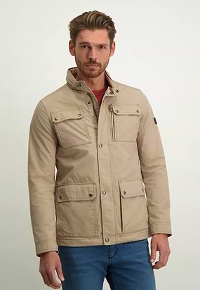OUTERWEAR-halflange-jas-met-blinde-rits