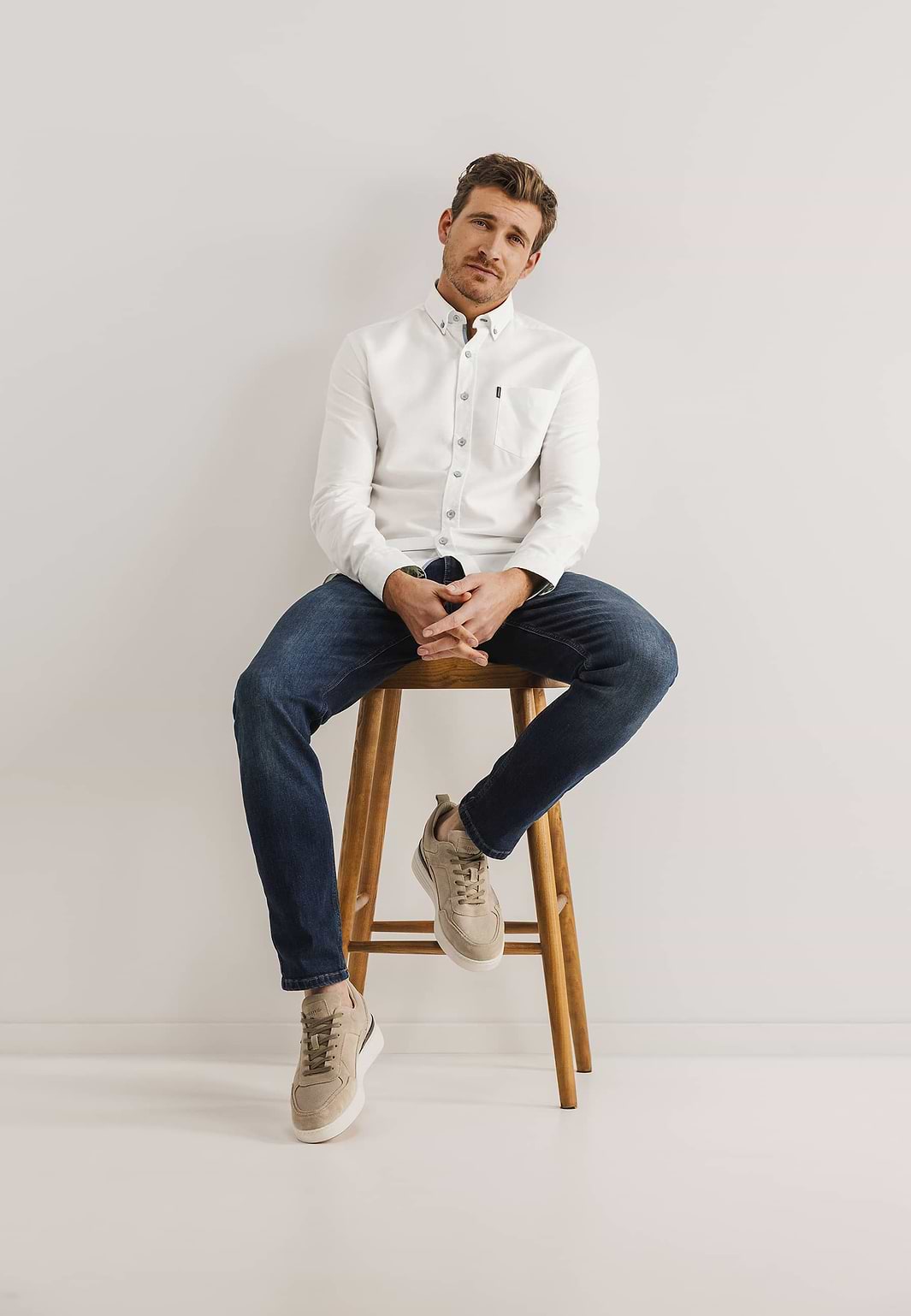 Chemise-Oxford-en-mélange-lyocell