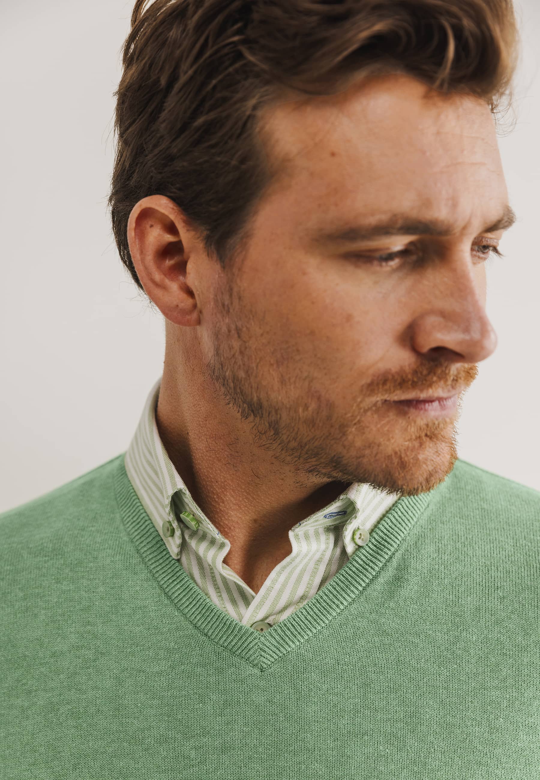 Pull-col-V-en-coton