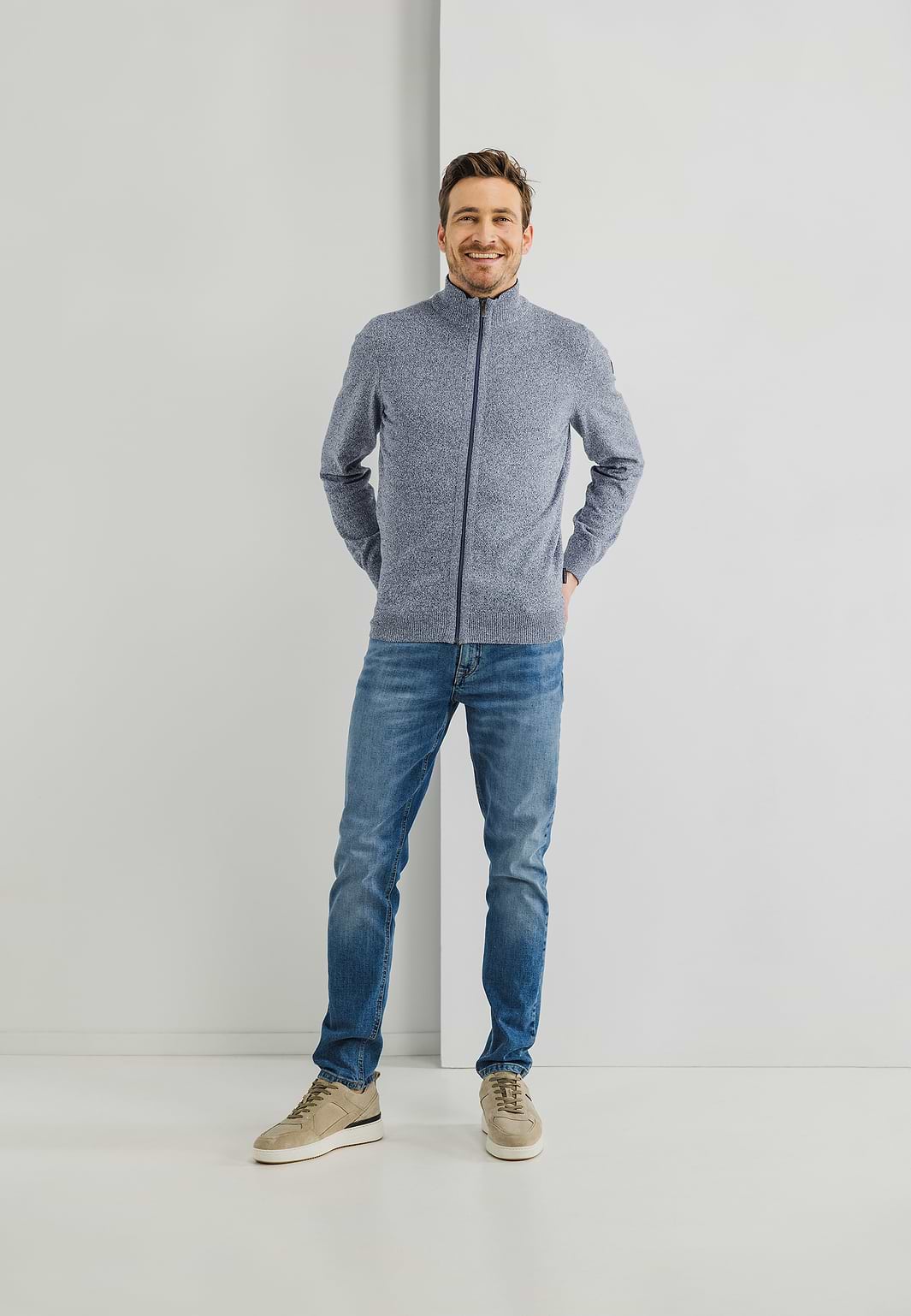 Mouliné-vest-van-een-katoenmix