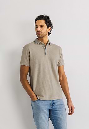 Oxford-piqué-polo-met-streepdetails