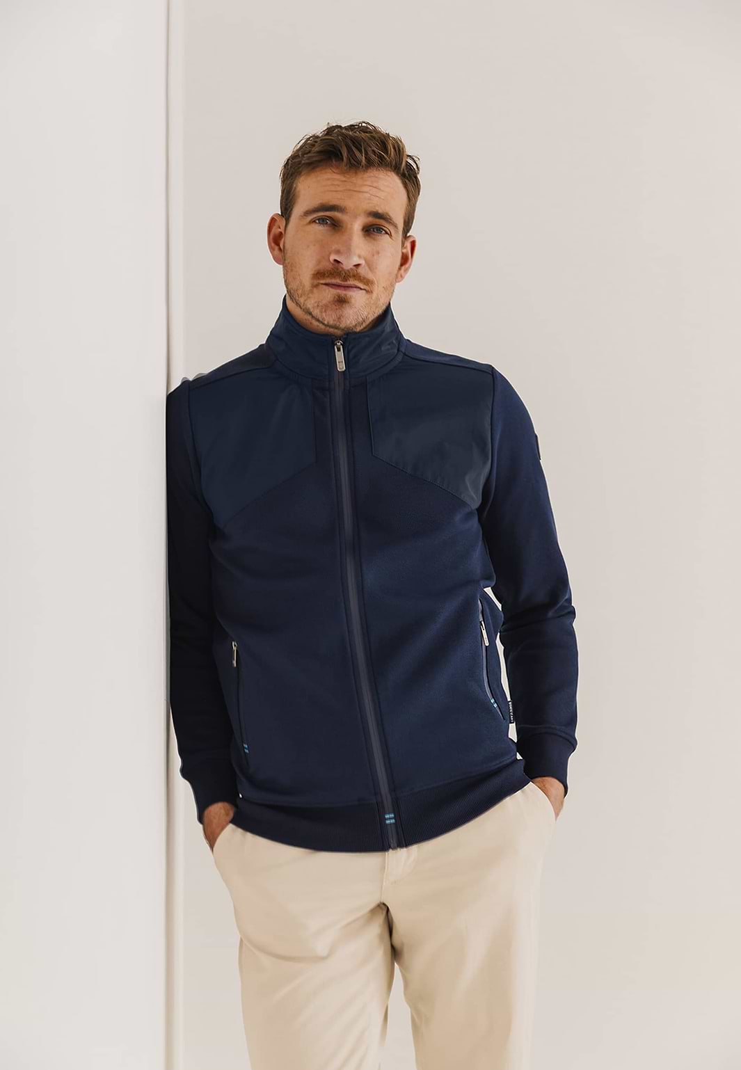 Twill-sweatvest-met-steekzakken