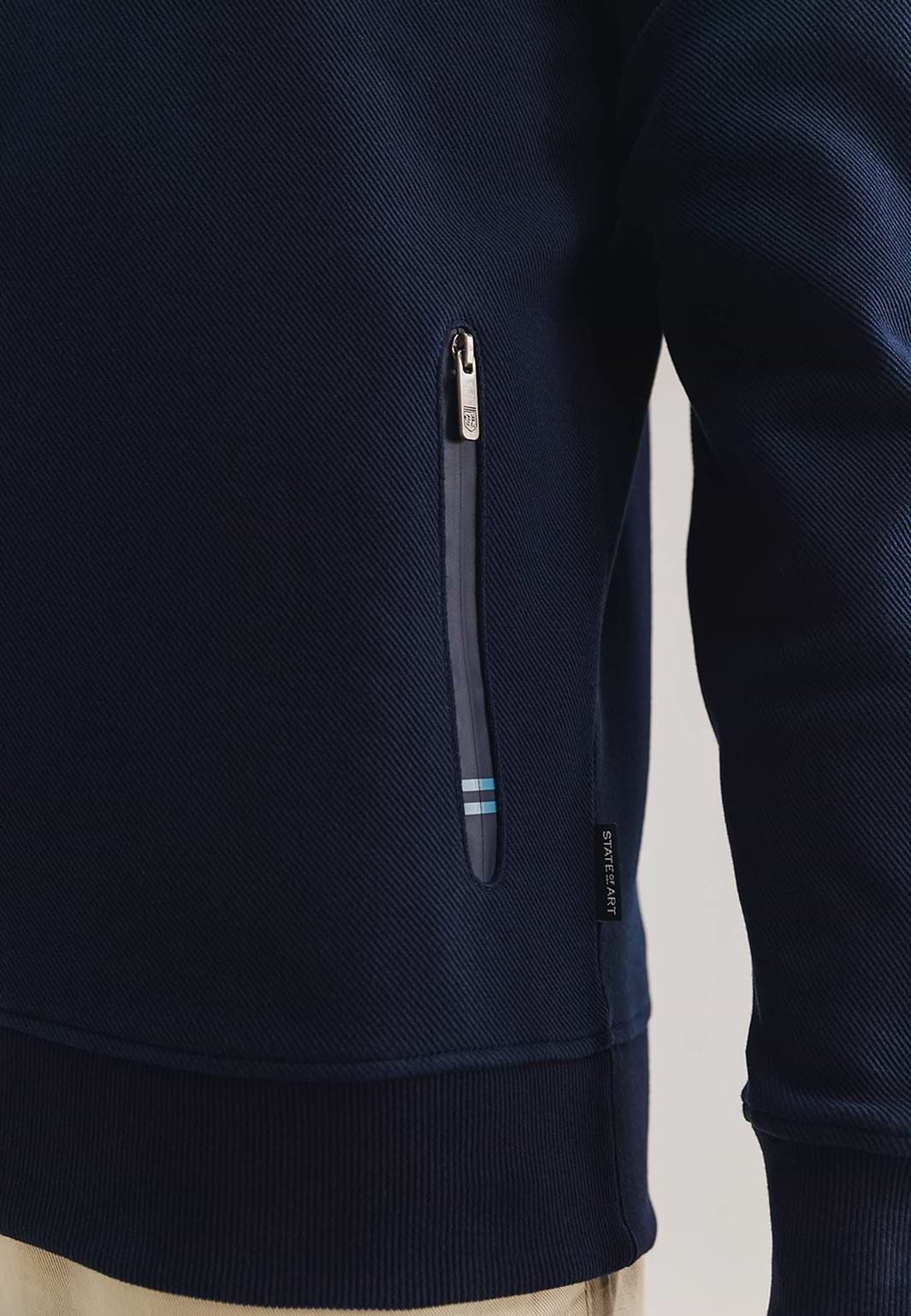 Twill-sweatvest-met-steekzakken