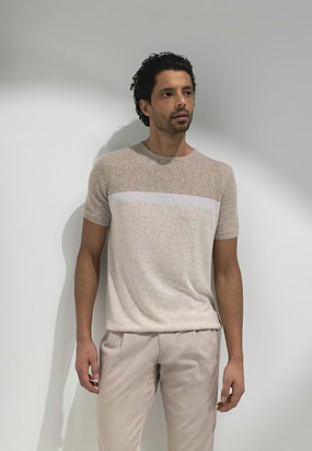 ATELIER-gebreid-T-shirt-met-strepen