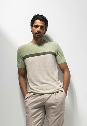 ATELIER-gebreid-T-shirt-met-strepen