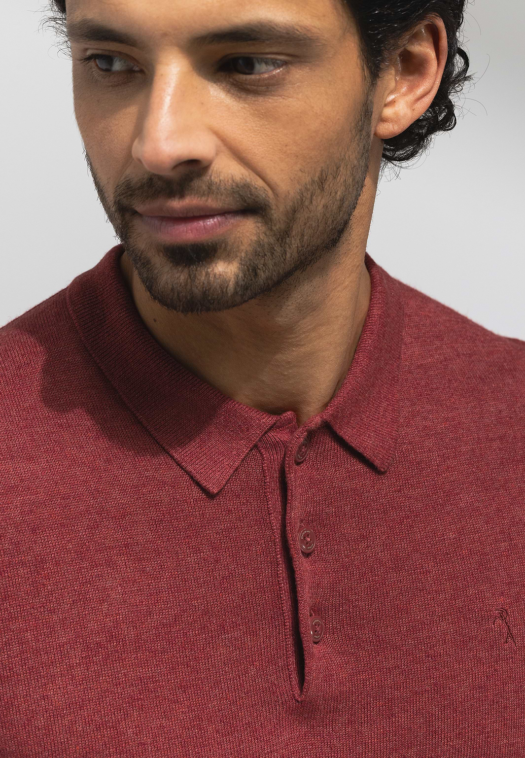 Polo-en-maille-ATELIER-à-manches-courtes