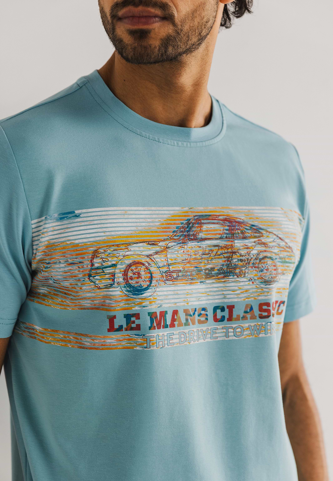 T-shirt-LE-MANS-CLASSIC-avec-graphiques