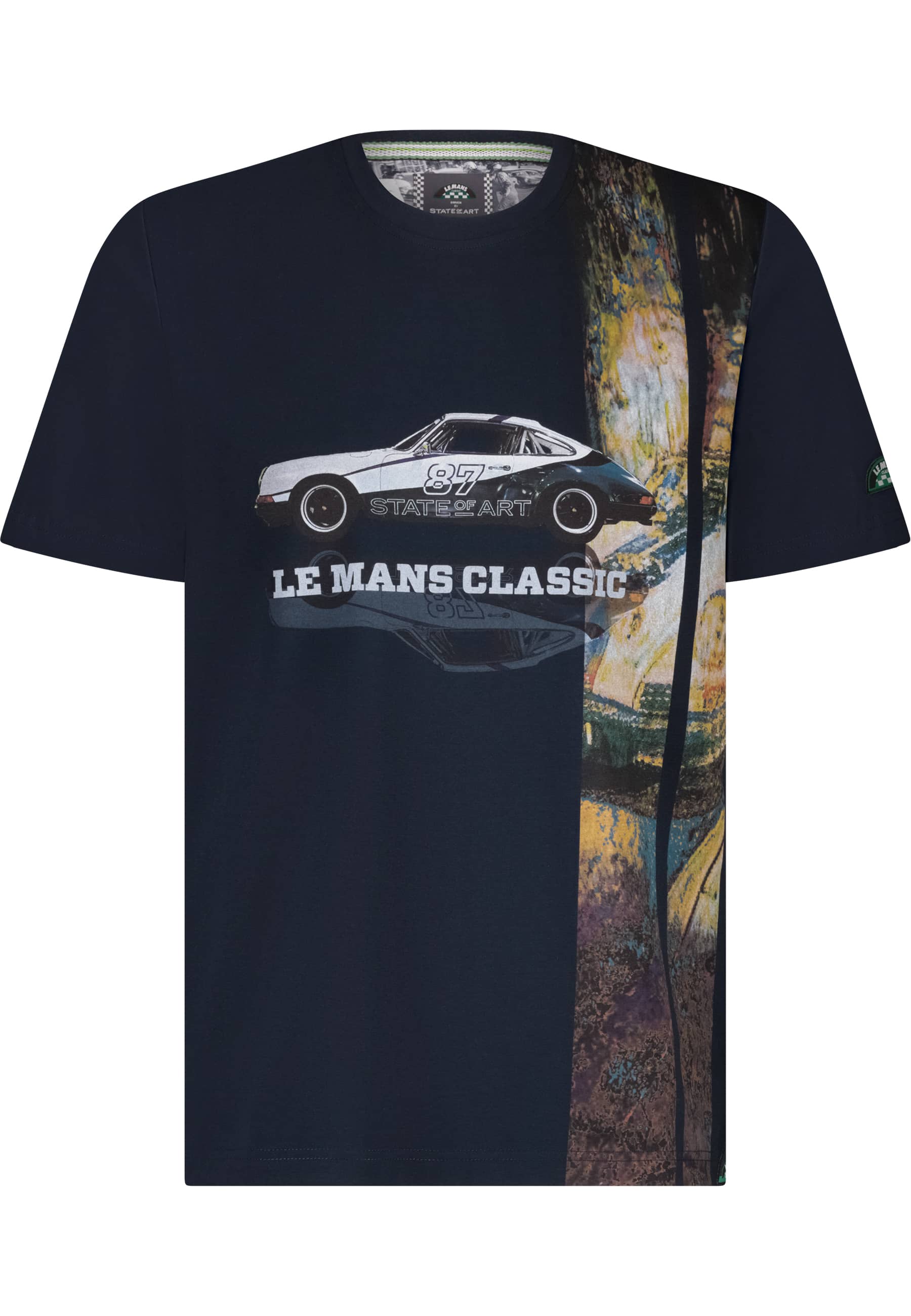T-shirt-LE-MANS-CLASSIC-en-coton-stretch