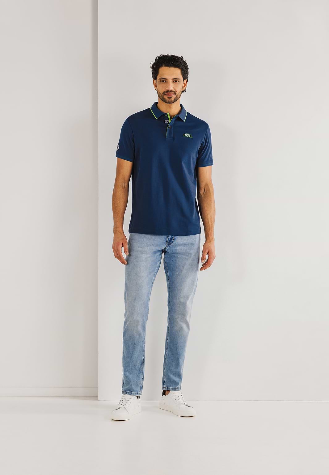 Polo-en-jersey-interlock-LE-MANS-CLASSIC