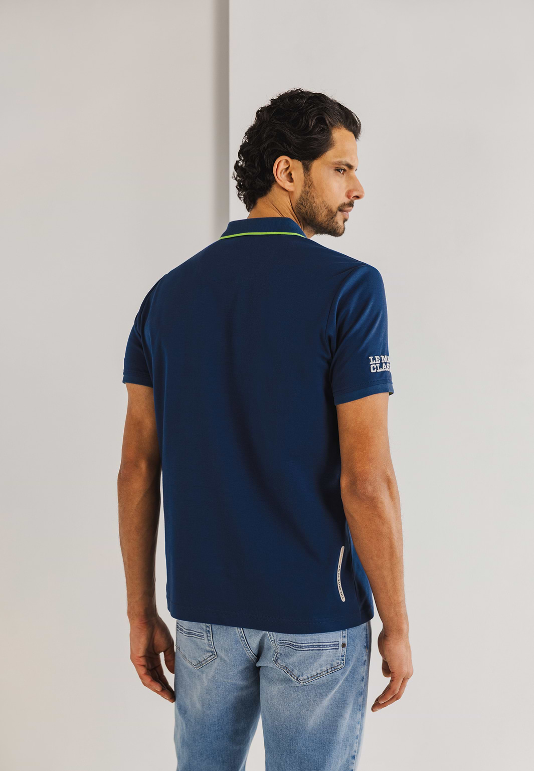 Polo-en-jersey-interlock-LE-MANS-CLASSIC