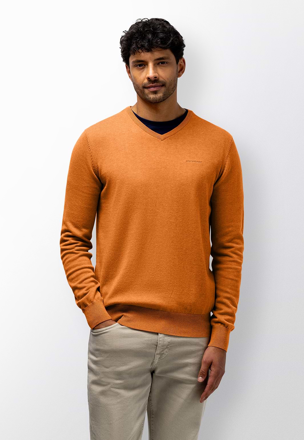 Fijngebreide-V-hals-trui