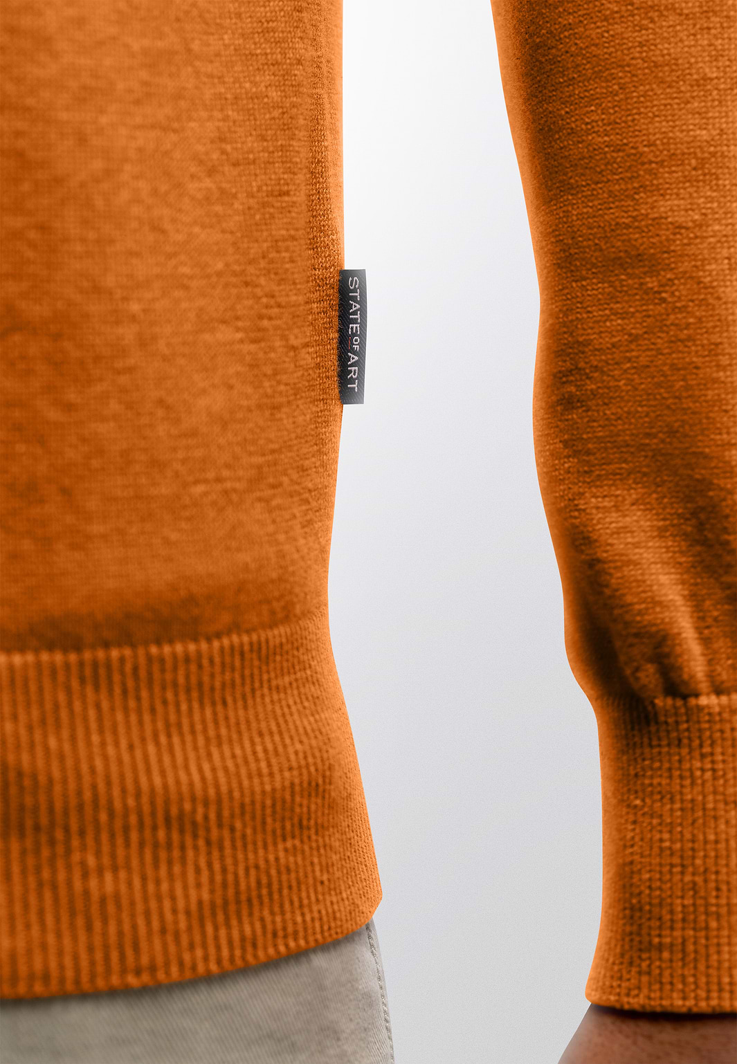 Fijngebreide-V-hals-trui