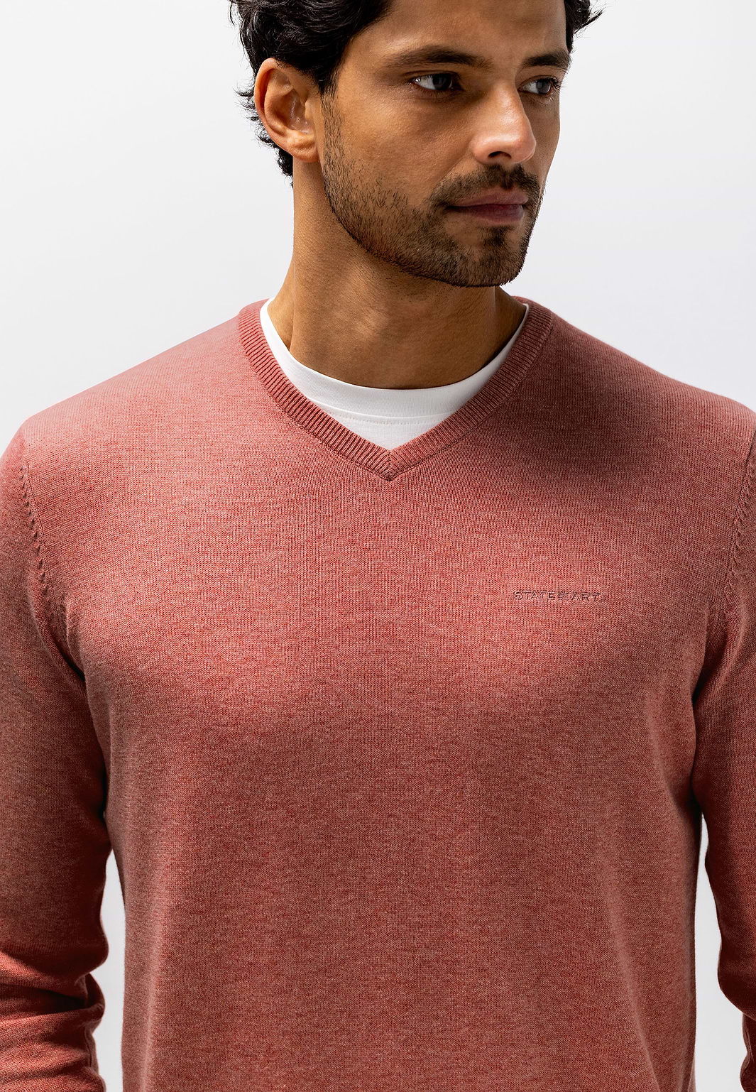 Fijngebreide-V-hals-trui