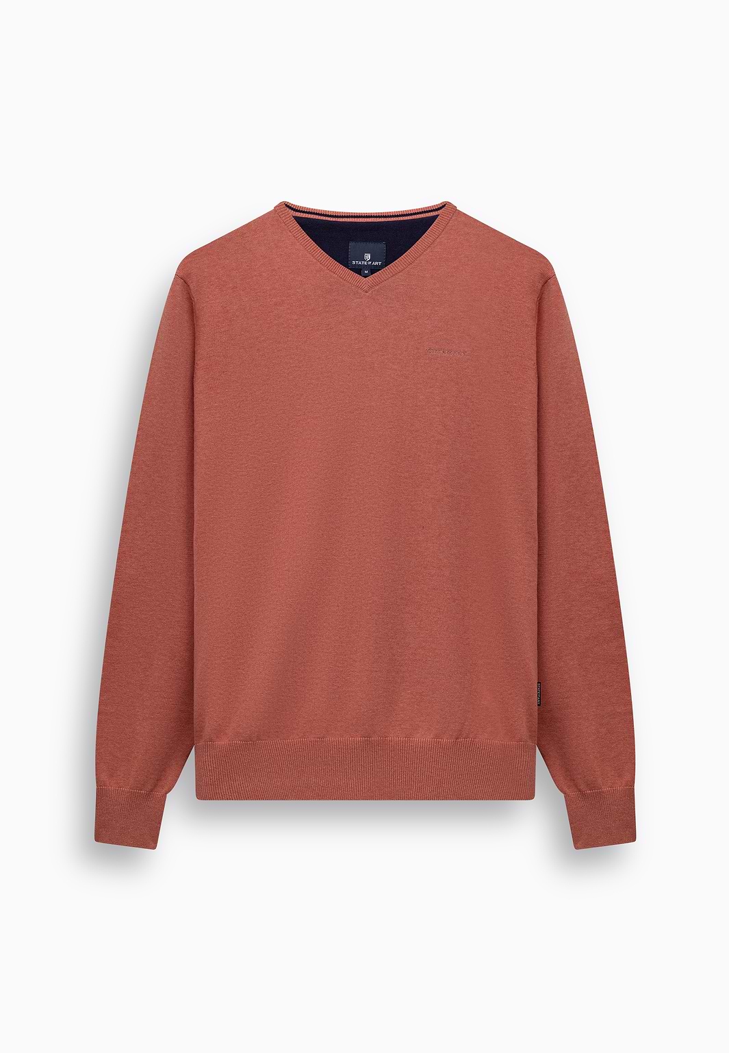 Fijngebreide-V-hals-trui