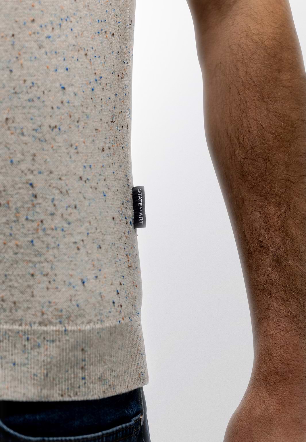 Gemêleerde-polo-van-katoen-polyester