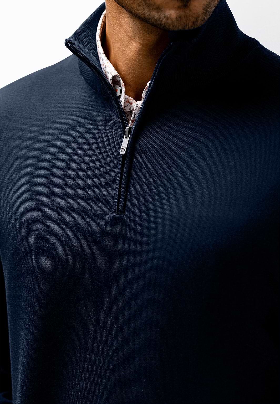 Fijngebreide-trui-met-halve-rits