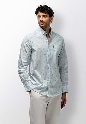 Overhemd-met-gestreept-dessin