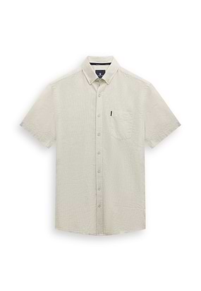 Overhemd-met-korte-mouwen-en-streep