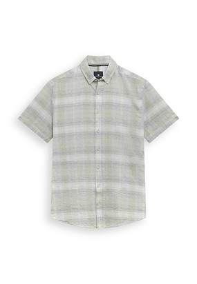 Geruit-overhemd-met-korte-mouwen