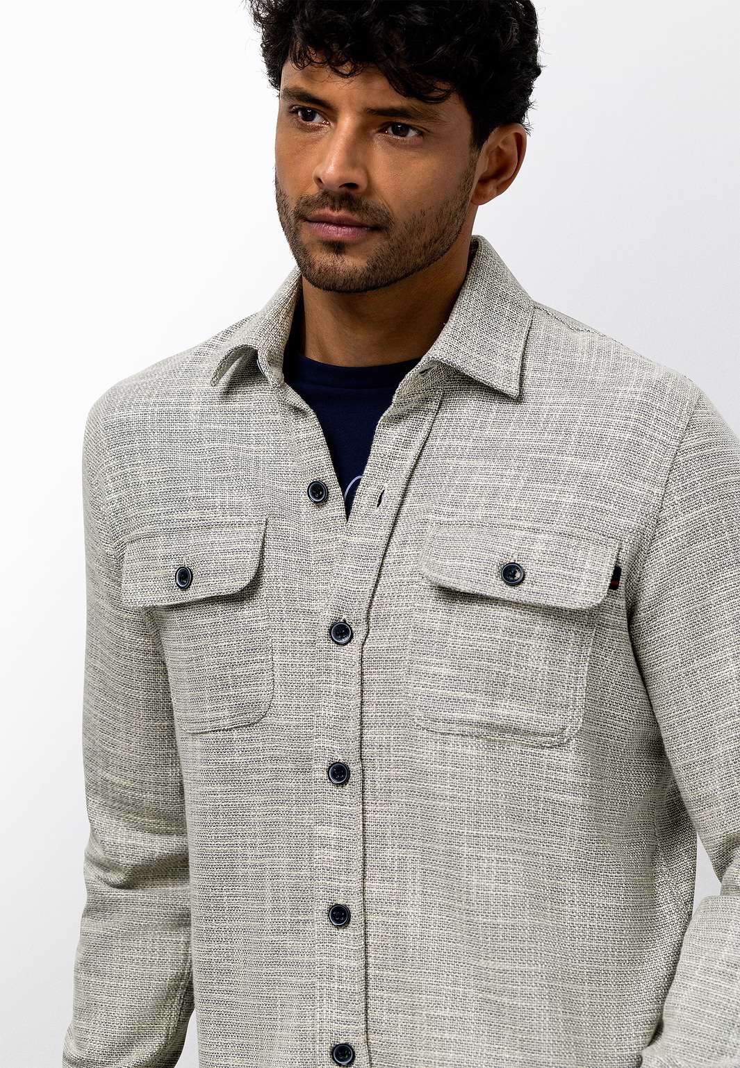 Overshirt-met-gemêleerd-dessin