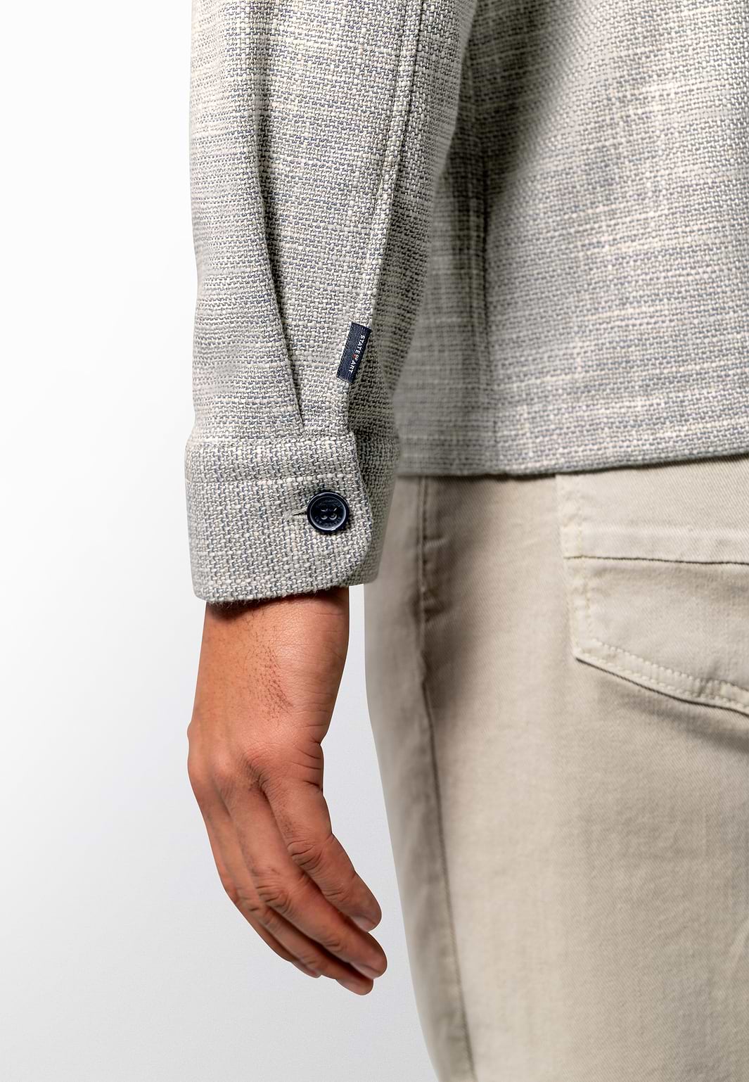 Overshirt-met-gemêleerd-dessin