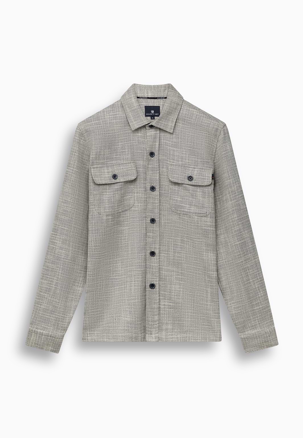 Overshirt-met-gemêleerd-dessin
