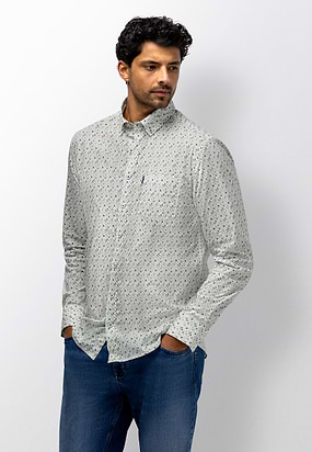 Poplin-overhemd-met-geometrische-print