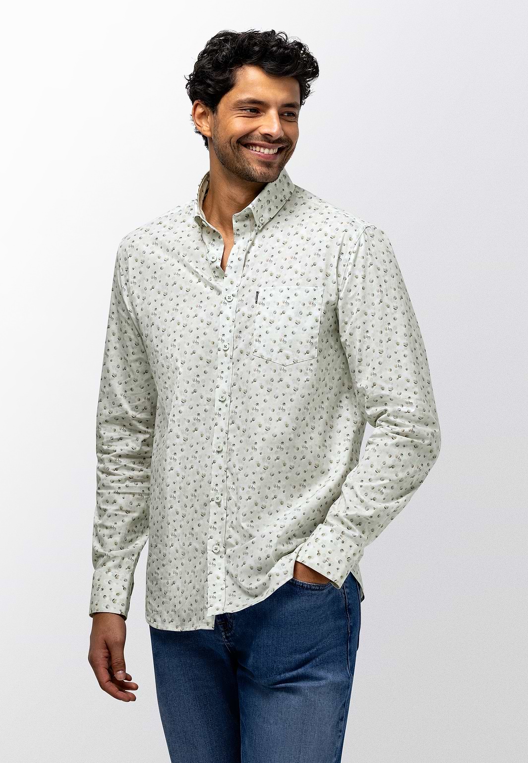 Poplin-overhemd-met-borstzak