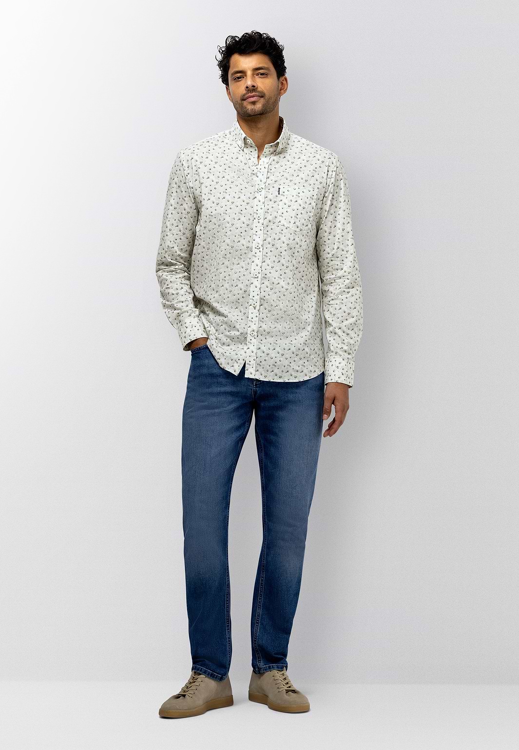 Poplin-overhemd-met-borstzak