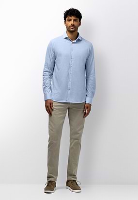 Overhemd-met-gemêleerd-dessin