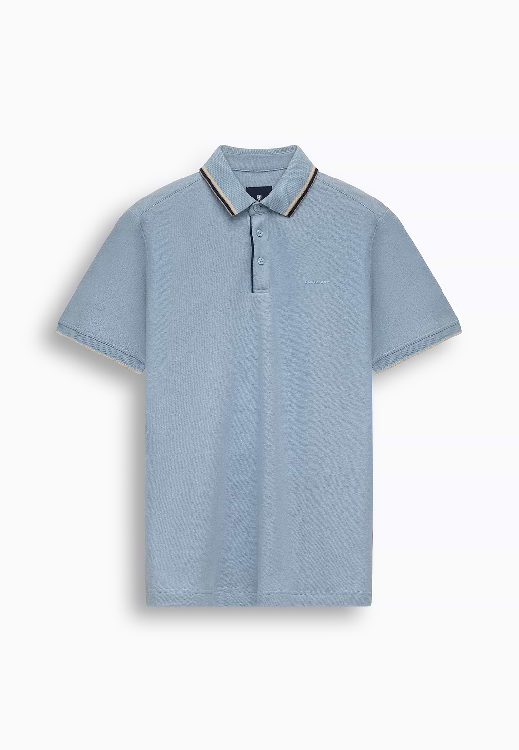 Oxford-piqué-polo-van-linnen-katoenmix