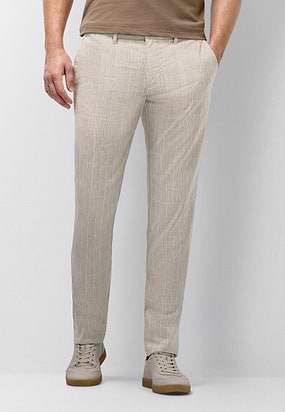 NAVIGATOR-geruite-chino-in-stretchstof