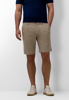 Chinoshort-met-bandplooien