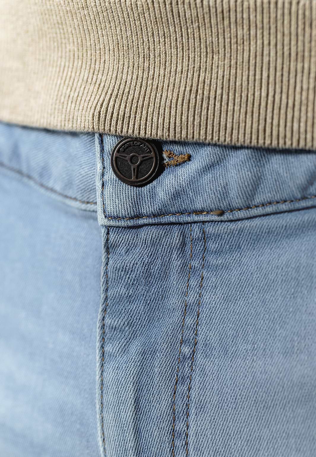 Denim-short-van-katoen-met-stretch