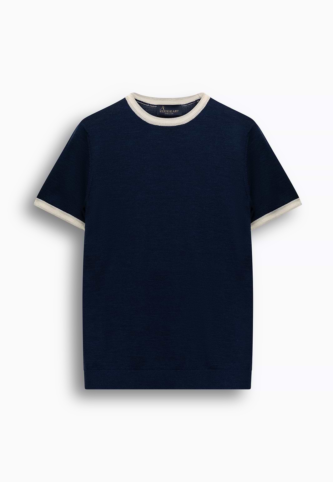 ATELIER-T-shirt-met-ronde-hals