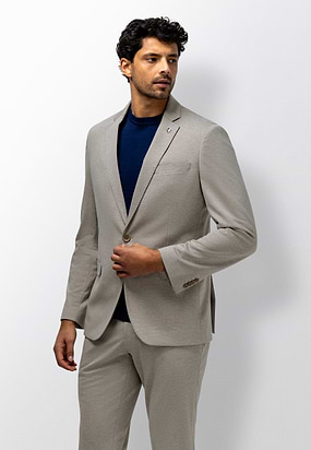 Regular-fit-blazer-met-stretch