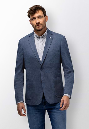 Halfgevoerde-blazer-met-stretch