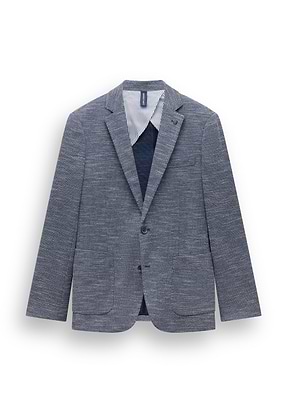 Blazer-met-gemêleerd-dessin