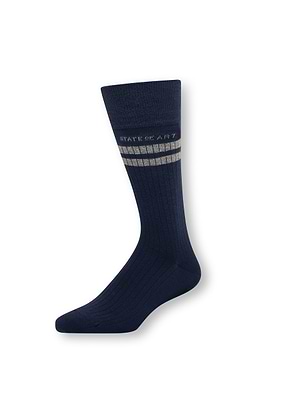 Sokken-met-ribstructuur