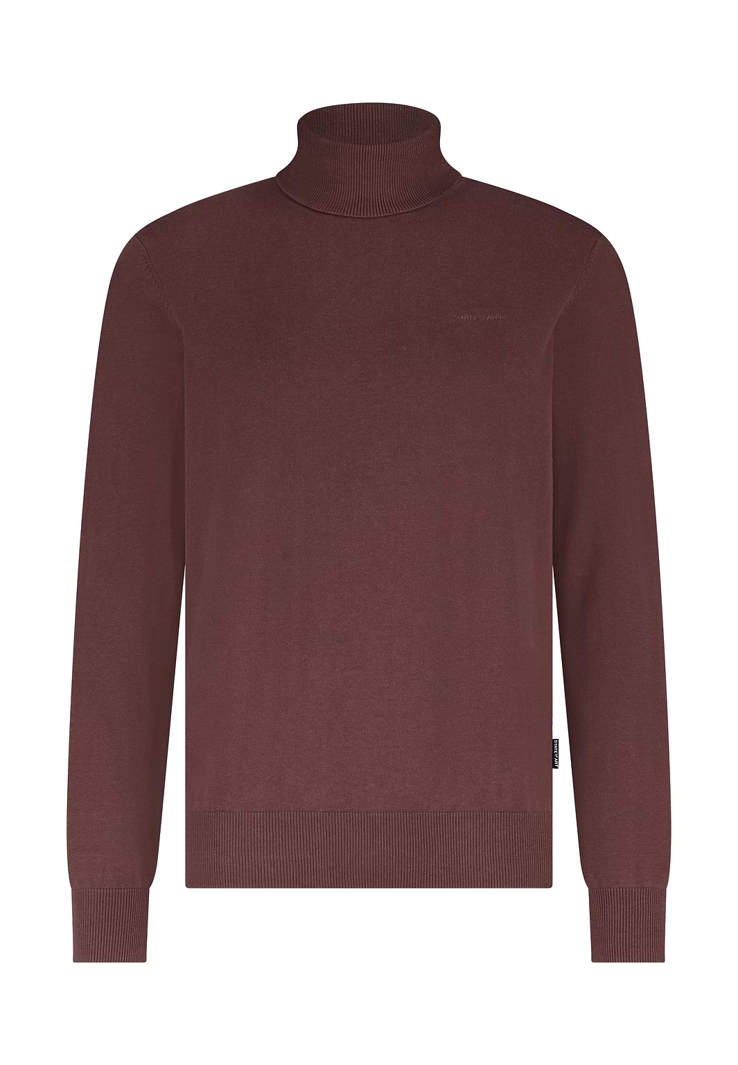 Pull-à-col-roulé-coupe-classique-en-coton