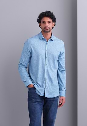 Jersey-overhemd-van-katoen